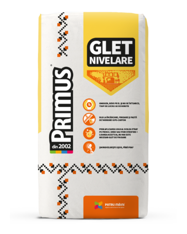 Enduit de rebouchage tout surface, Intérieure GLF48 20kg PRIMUS