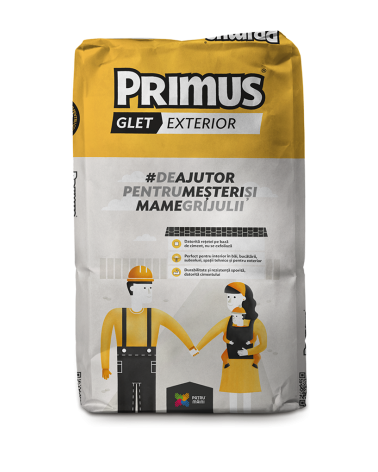Enduit zone humide tout surface, Intérieure/Extérieure GLF48 20kg PRIMUS