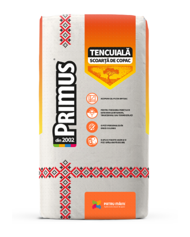 PRIMUS Enduit Décoratif Écorce d’Arbre 25kg